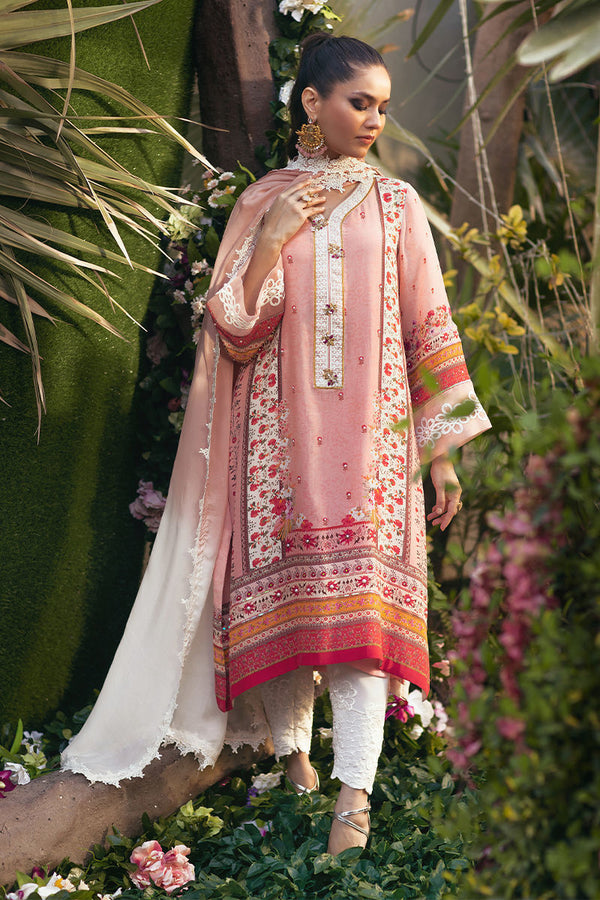 Mazia - Rose Pink Shirt And Dupatta