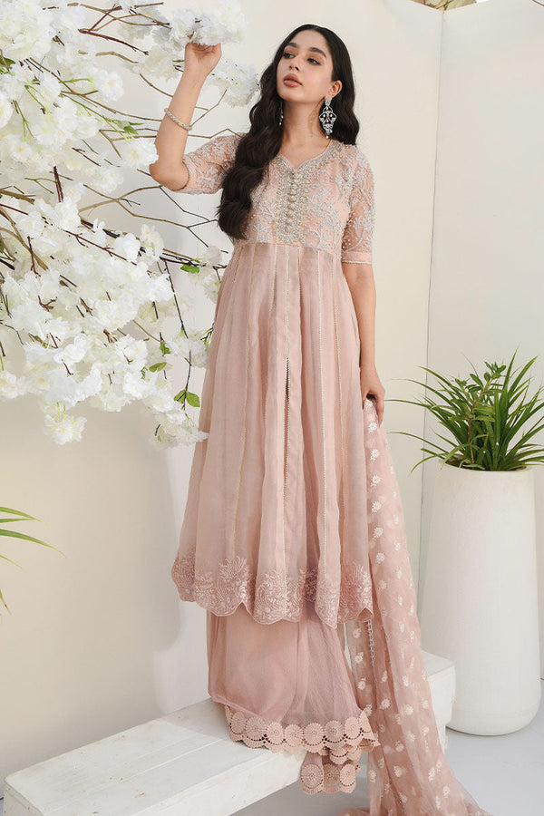 Soft Pink Tiana - Shirt And Dupatta