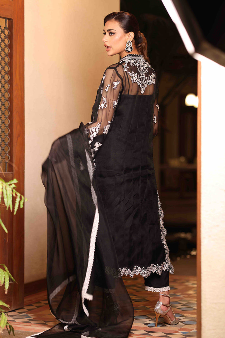 Shirt And Dupatta-Kattan Organza