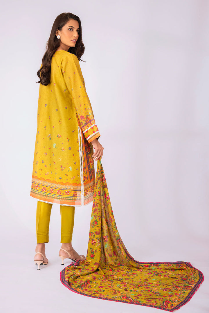 Kurta & Dupatta-Khaddi Silk