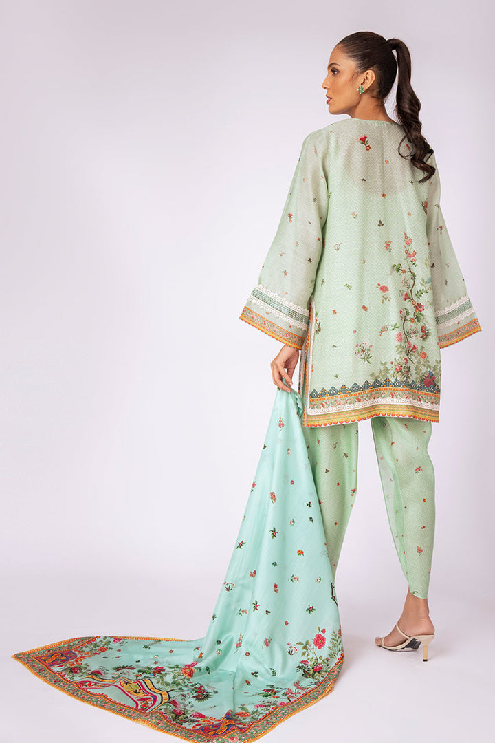 Kurta & Dupatta-Khaddi Silk