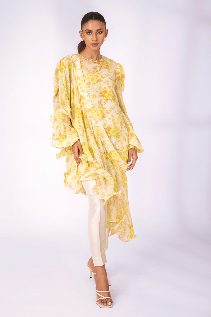 Shirt & Dupatta-Georgette