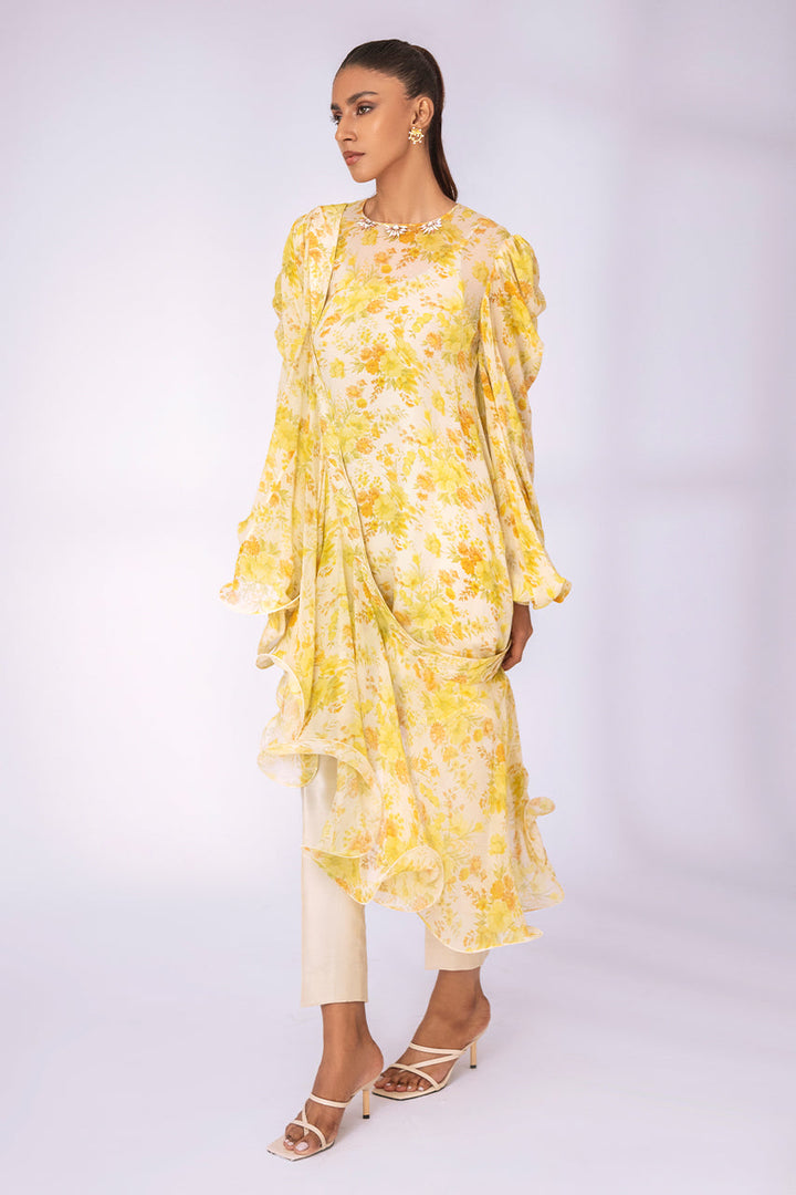 Shirt & Dupatta-Georgette