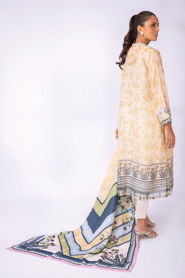 Kurta & Dupatta-Cotton Net