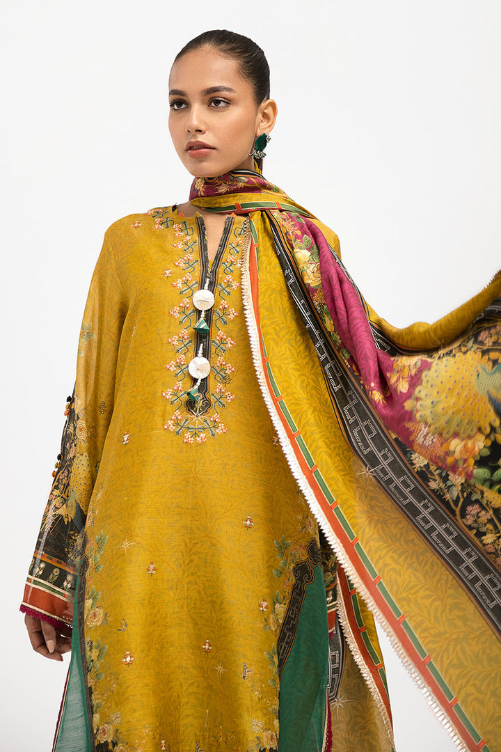 Shirt & Dupatta-Khaddi Silk