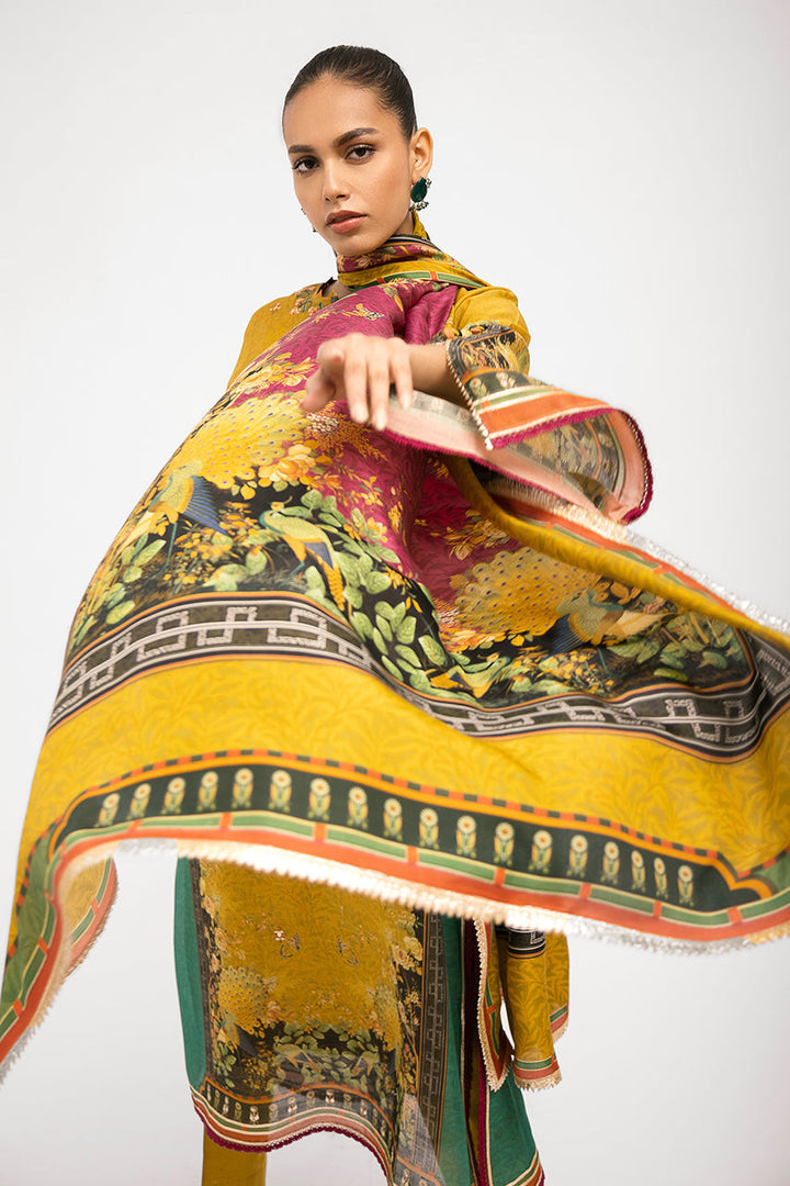 Shirt & Dupatta-Khaddi Silk