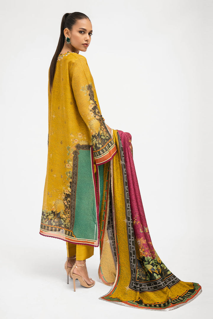 Shirt & Dupatta-Khaddi Silk