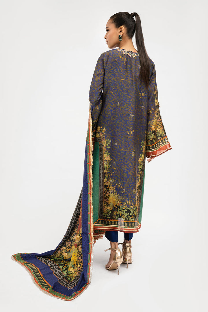 Shirt & Dupatta-Khaddi Silk