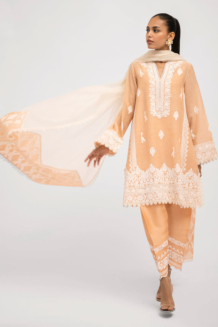 Shirt & Dupatta-Khaddi Corduroy