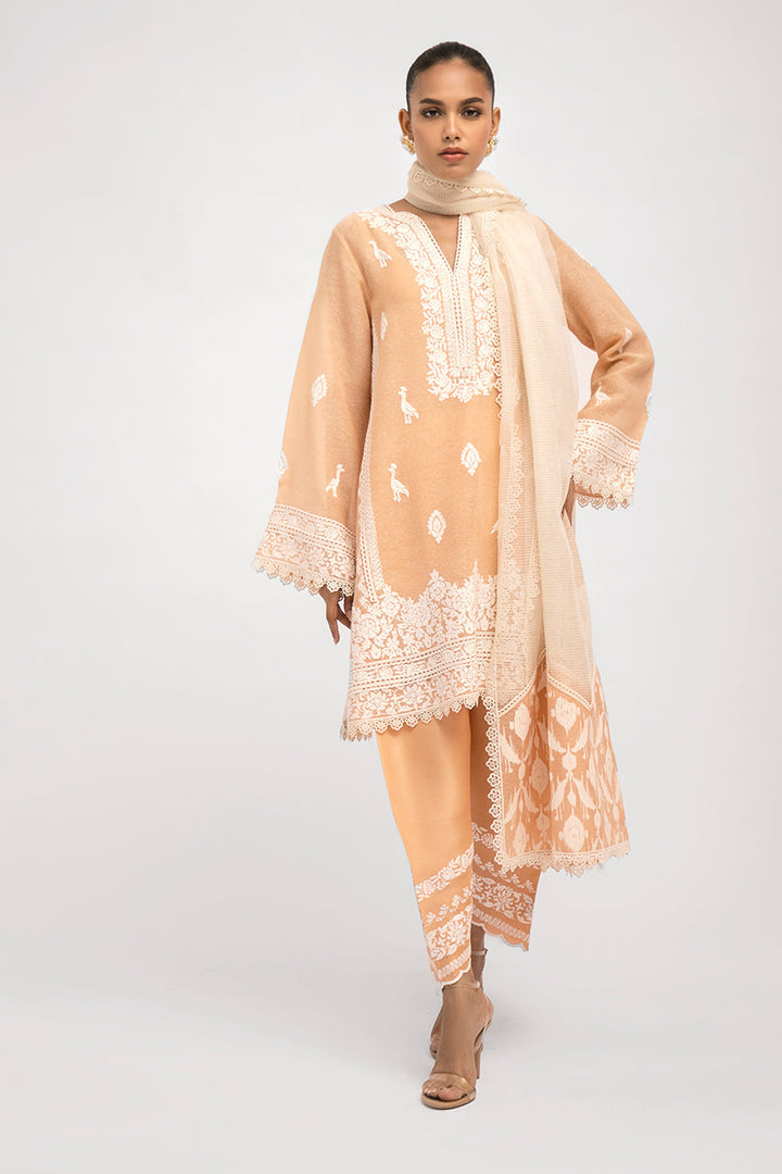 Shirt & Dupatta-Khaddi Corduroy