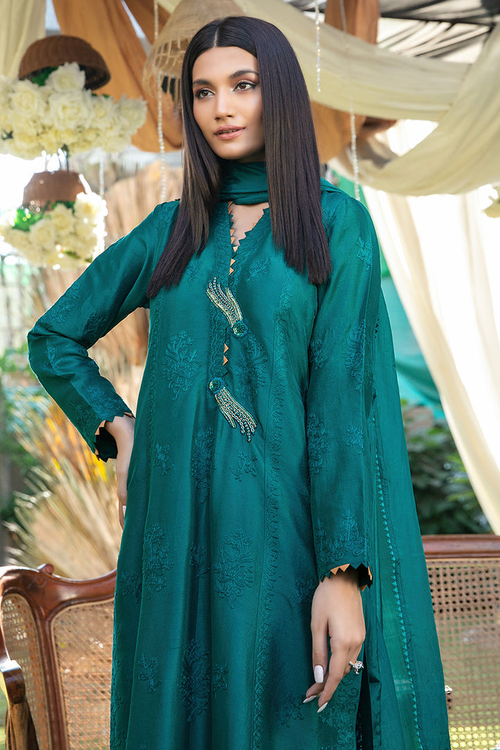 Shirt And Dupatta-Raw Silk