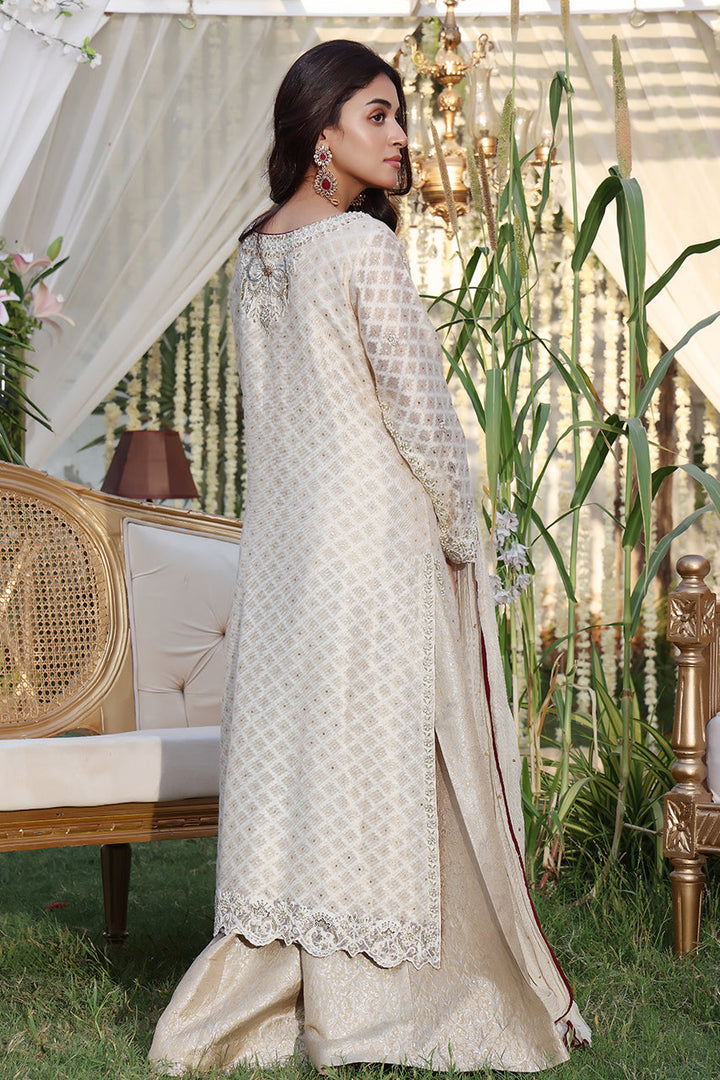 Shirt And Dupatta-Cotton Net