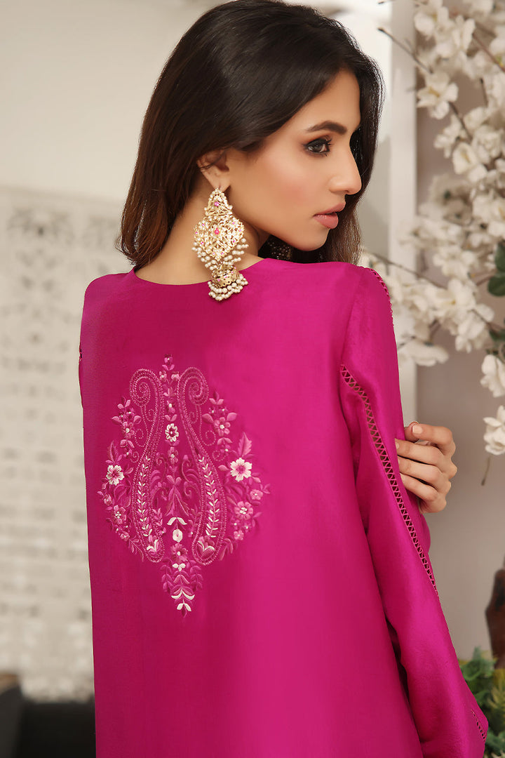 Shirt And Dupatta-Raw Silk