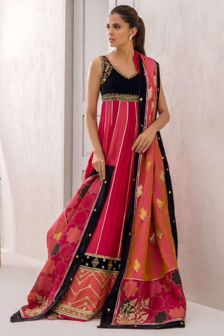 Peshwas & Dupatta-Khaddi Silk