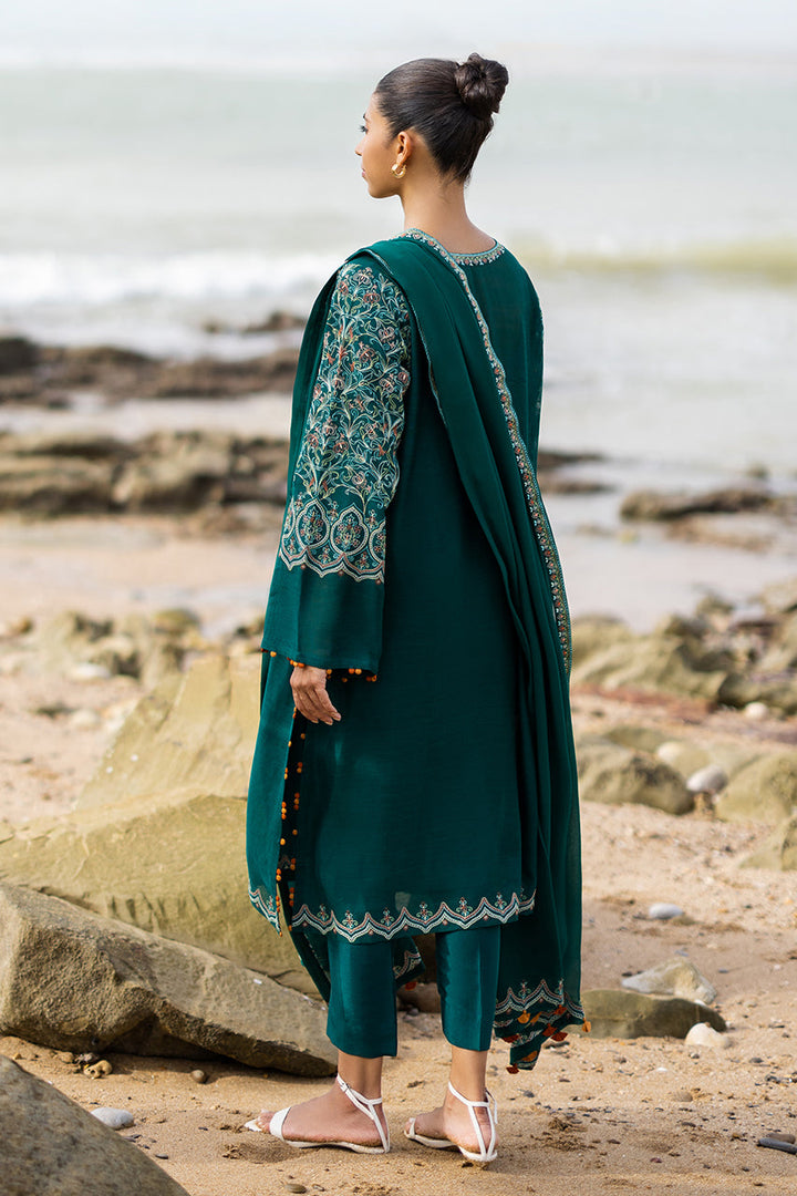 aqsa-Luxe Pret-Shirt & Dupatta-Cotton Net / Georgette-Clothing