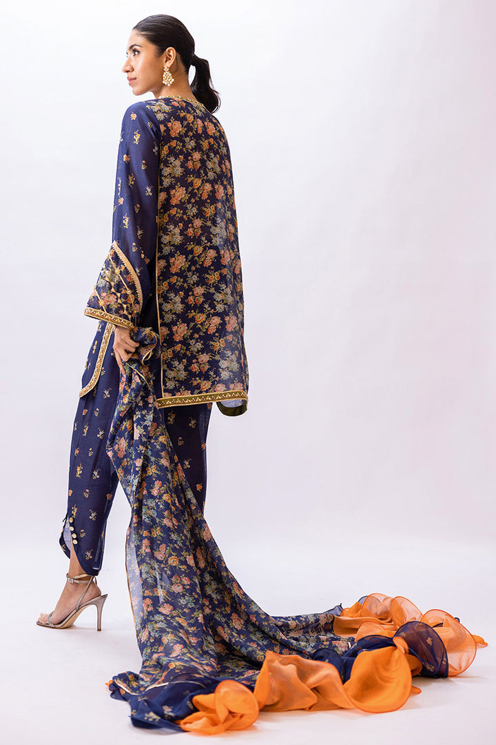 Abha & Dupatta-Khaddi Silk