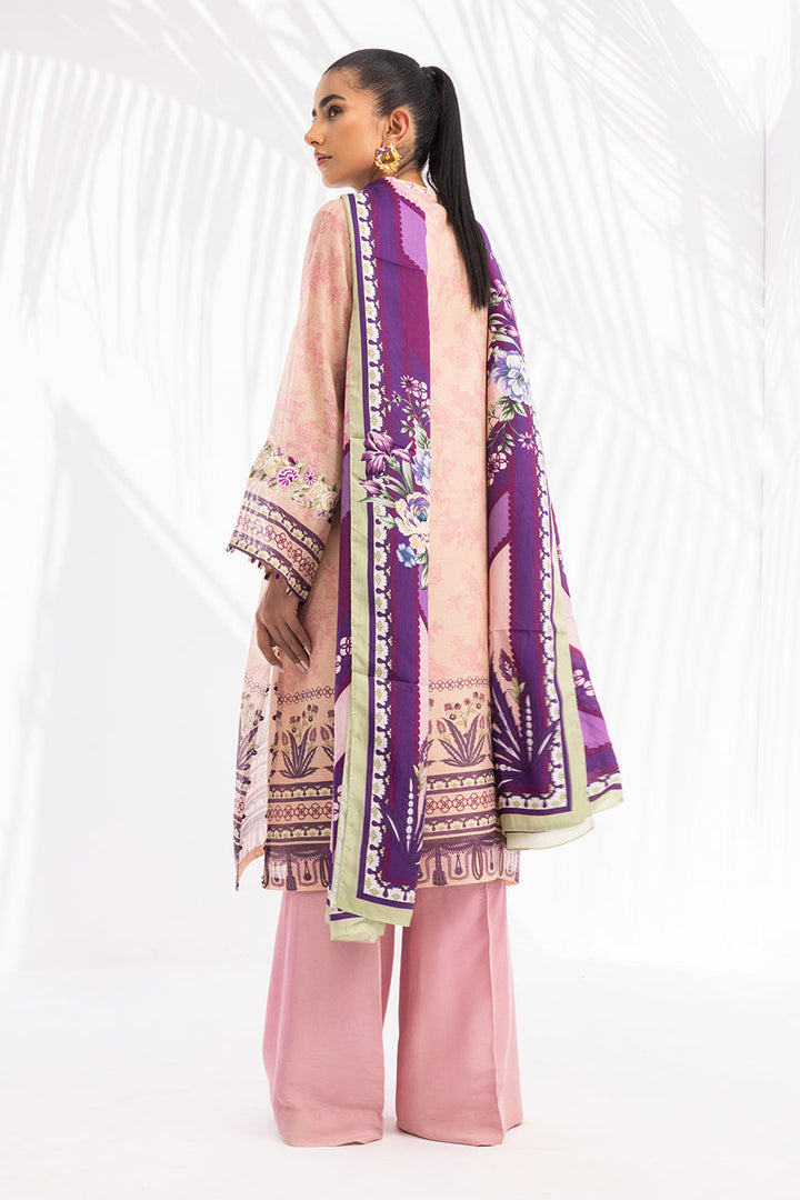 Shirt & Dupatta-Cotton Net