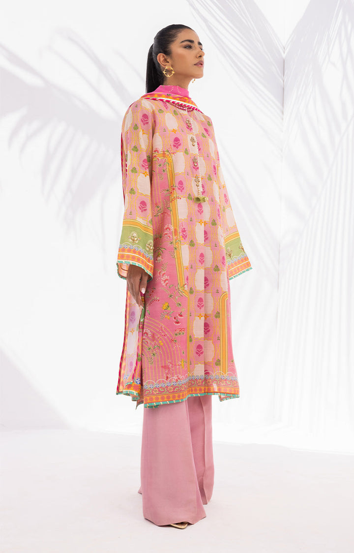 Shirt & Dupatta-Khaddi Silk