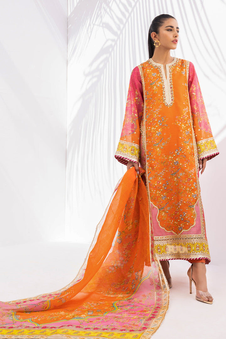 Kurta & Dupatta-Khaddi Silk