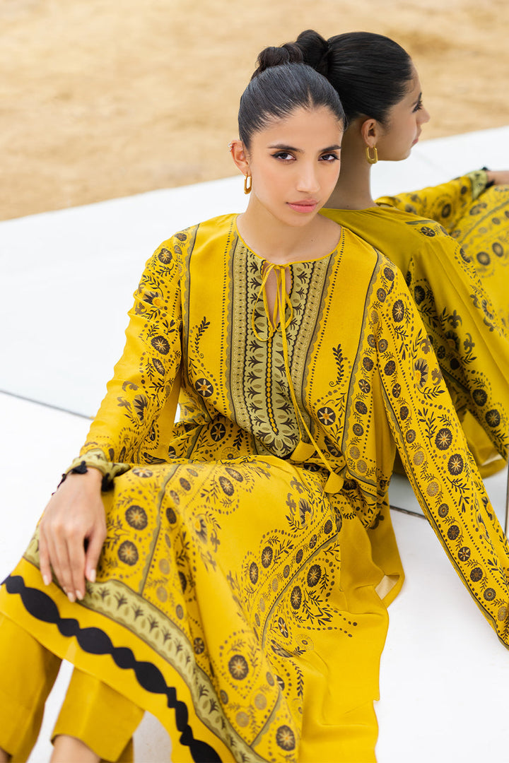 mishal-b-Casual Pret-Trouser-Raw Silk-Clothing