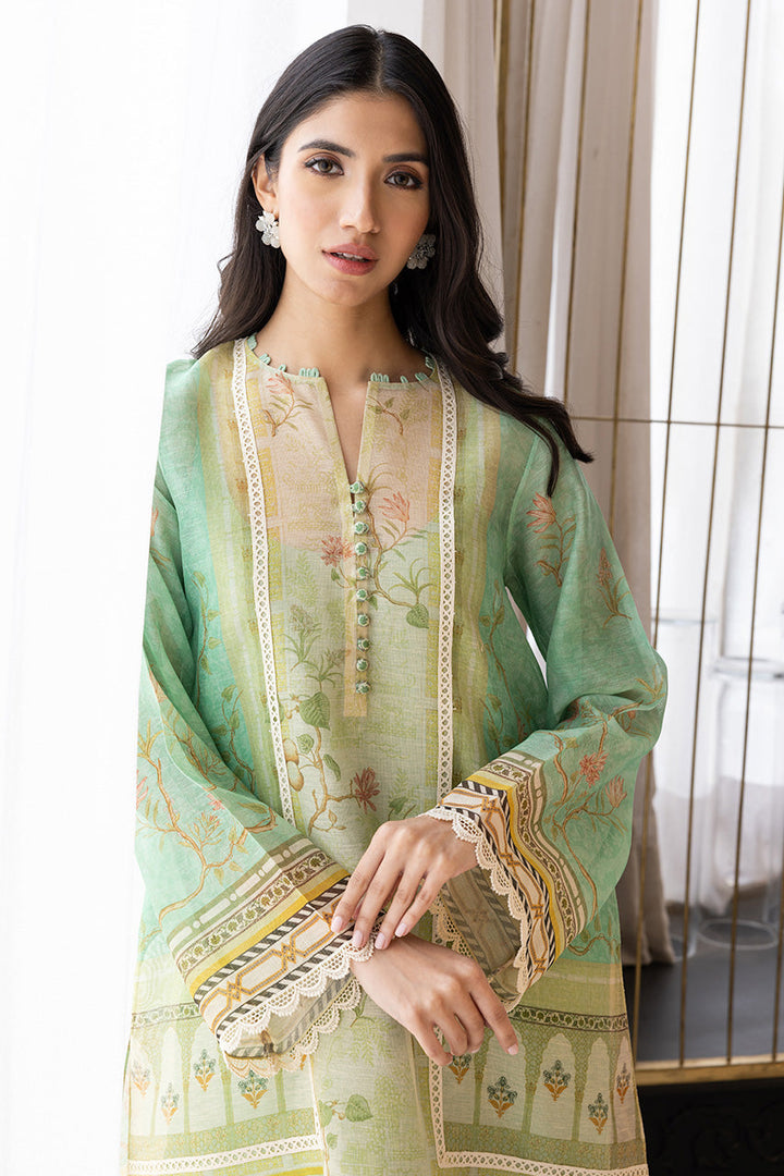 Kurta & Dupatta-Cotton Net