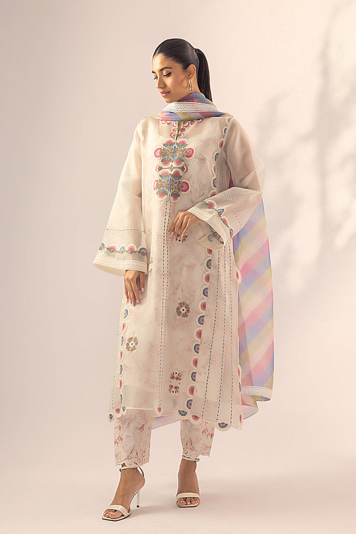 Shirt & Dupatta-Organza