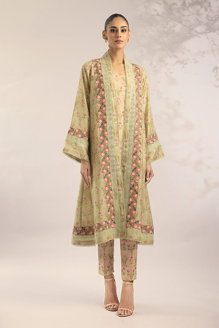 Jacket & Slip-Khaddi Silk