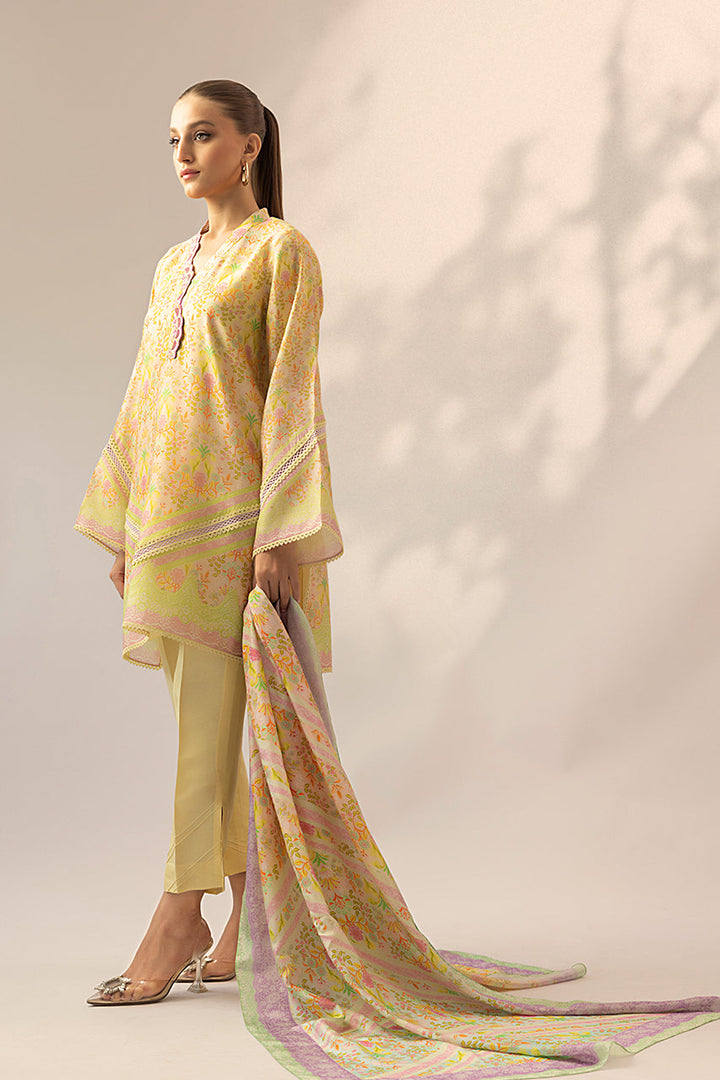 Shirt & Dupatta-Khaddi Silk