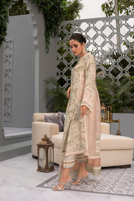 Kurta & Dupatta-Khaddi Silk