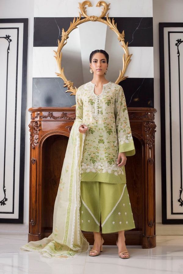 Kurta & Dupatta-Khaddi Silk