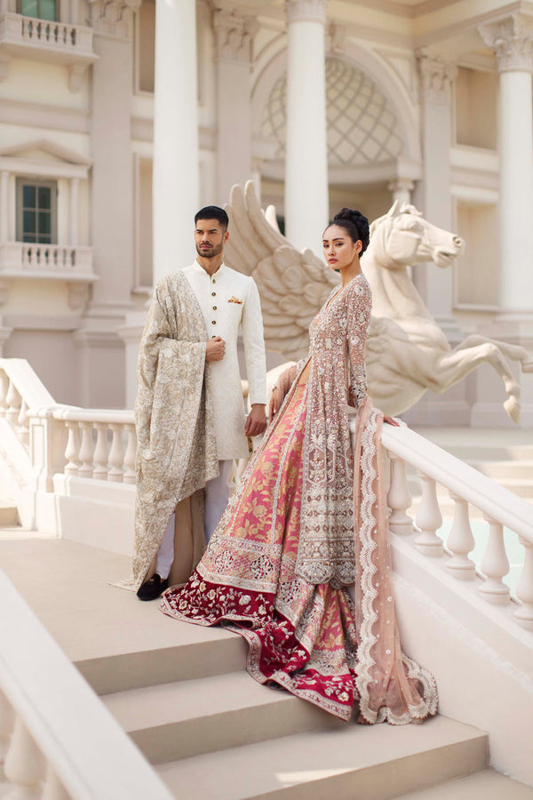 Sherwani-Raw Silk