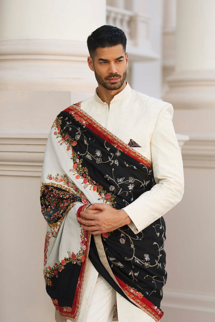 Sherwani-Raw Silk