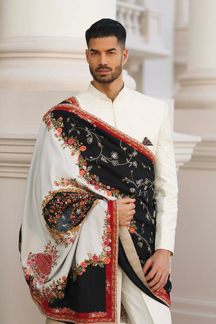 Sherwani-Raw Silk