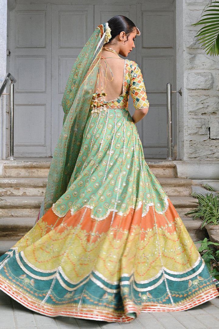 Peshwas & Dupatta-Khaddi Silk