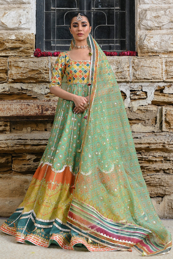 Peshwas & Dupatta-Khaddi Silk