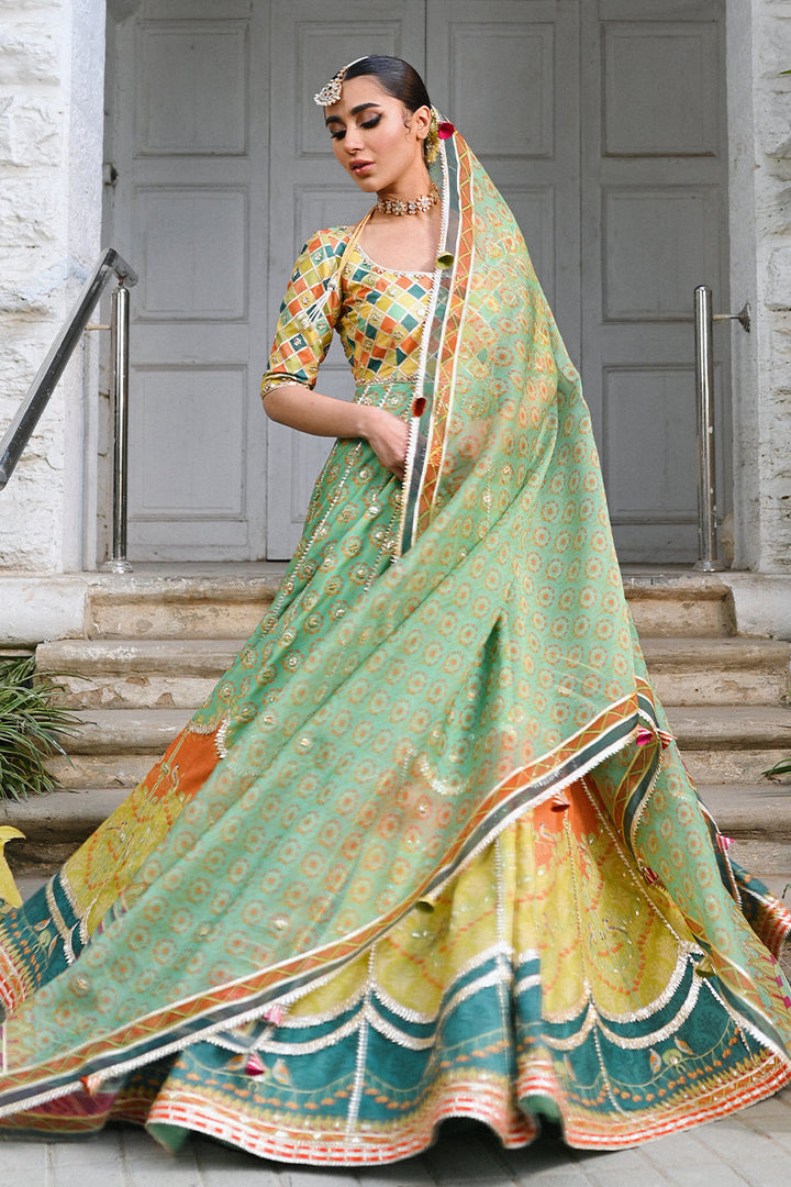 Peshwas & Dupatta-Khaddi Silk