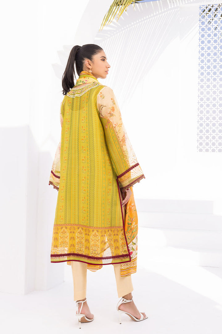 Kurta & Dupatta-Cotton Net