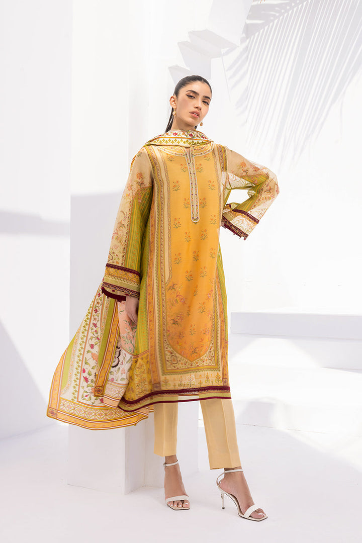 Kurta & Dupatta-Cotton Net