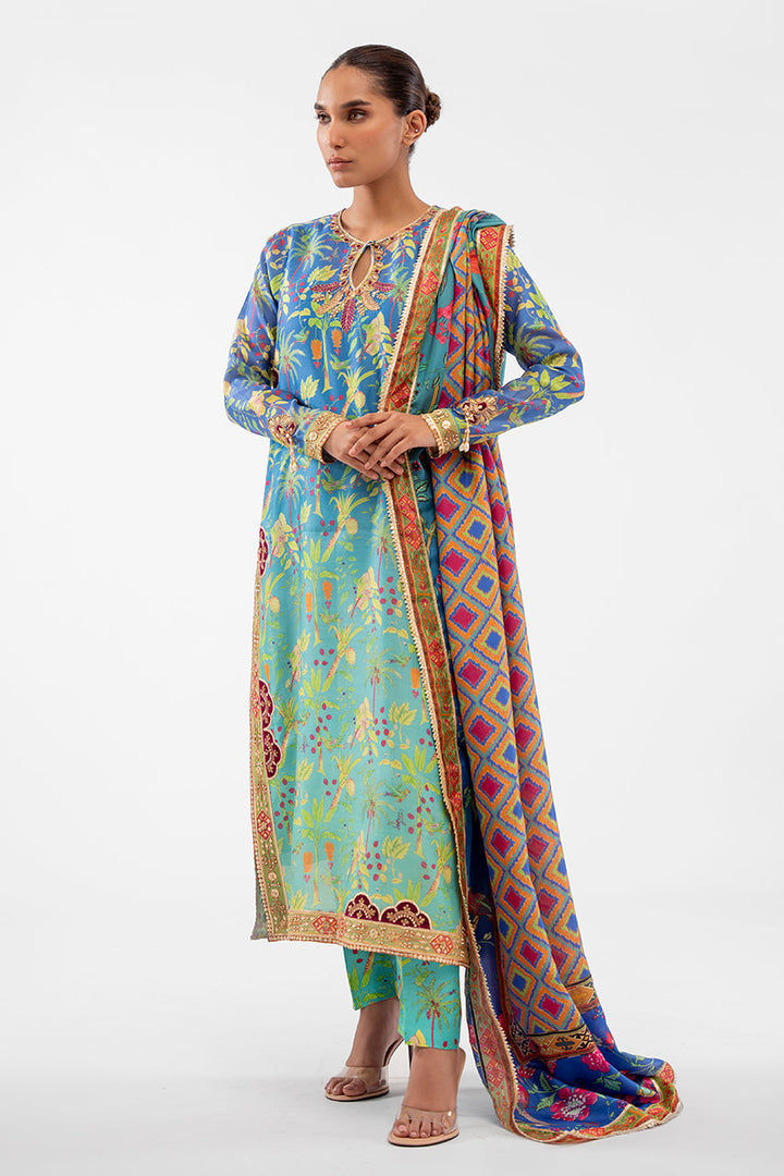 aylin-b-Luxe Pret-Full Set-Medium Silk / Khaddi Silk-Clothing