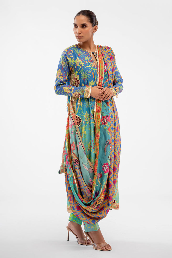 aylin-b-Luxe Pret-Full Set-Medium Silk / Khaddi Silk-Clothing