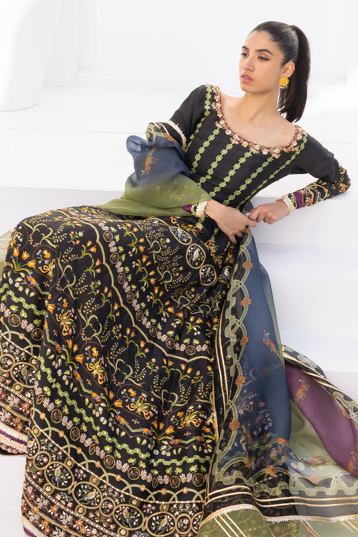 Peshwas & Dupatta-Raw Silk