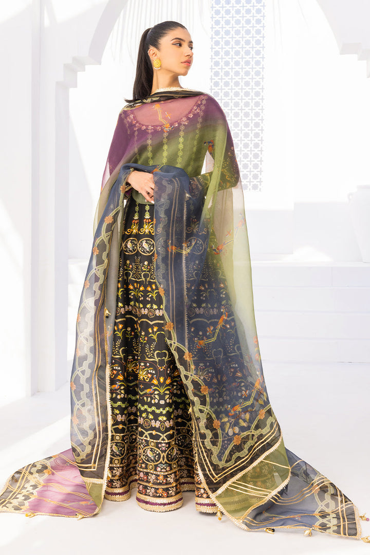 Peshwas & Dupatta-Raw Silk