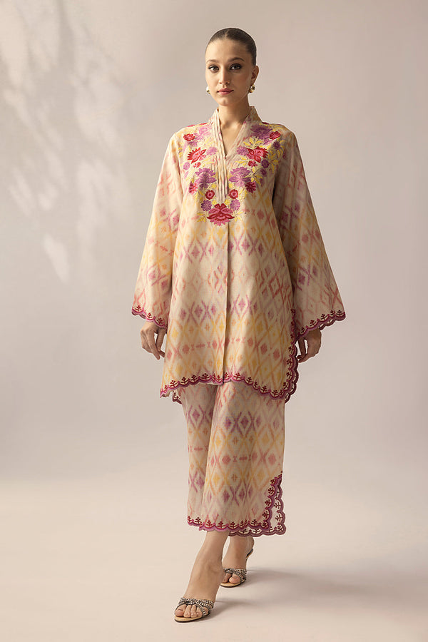 Kurta & Slip-Khaddi Silk