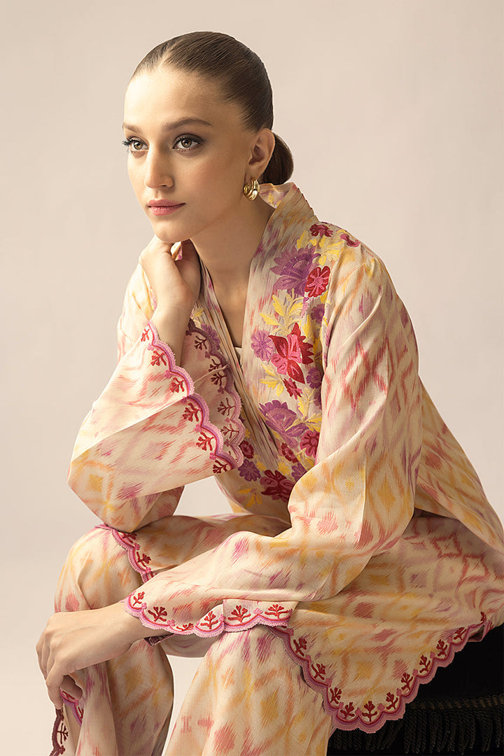 Kurta & Slip-Khaddi Silk