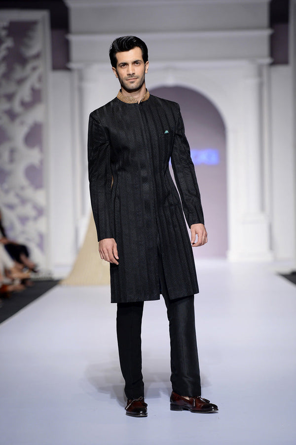 Sherwani-Raw Silk