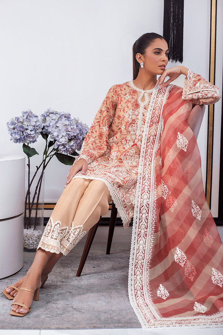 Kurta & Dupatta-Khaddi Silk