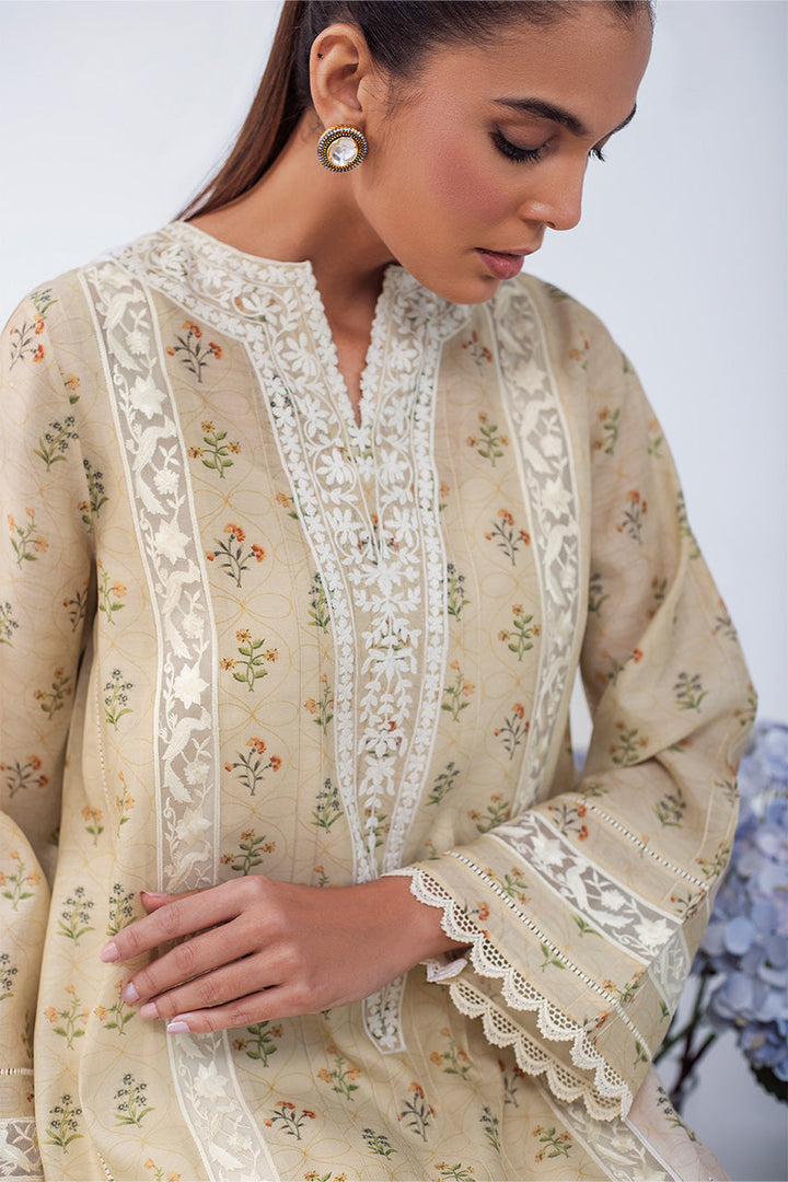 Kurta & Dupatta-Khaddi Silk