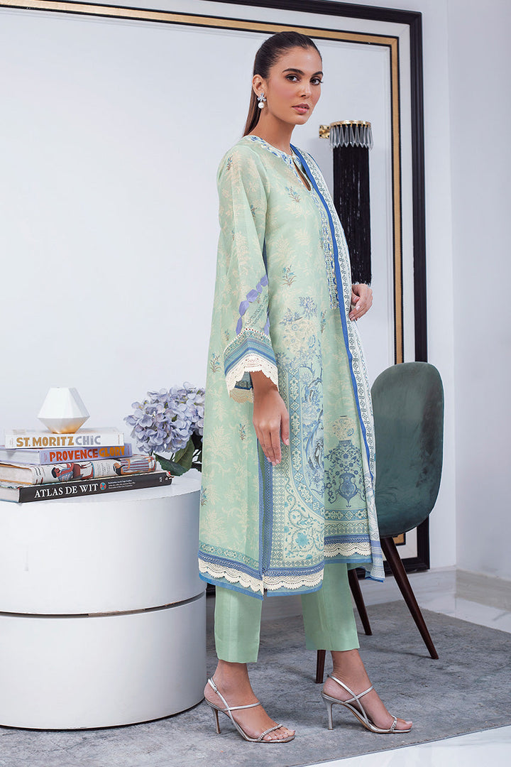 Kurta & Dupatta-Cotton Net