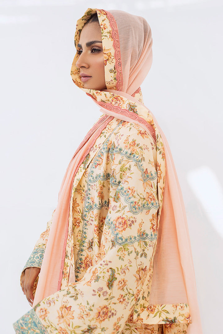 Abaya & Scarf-Raw Silk