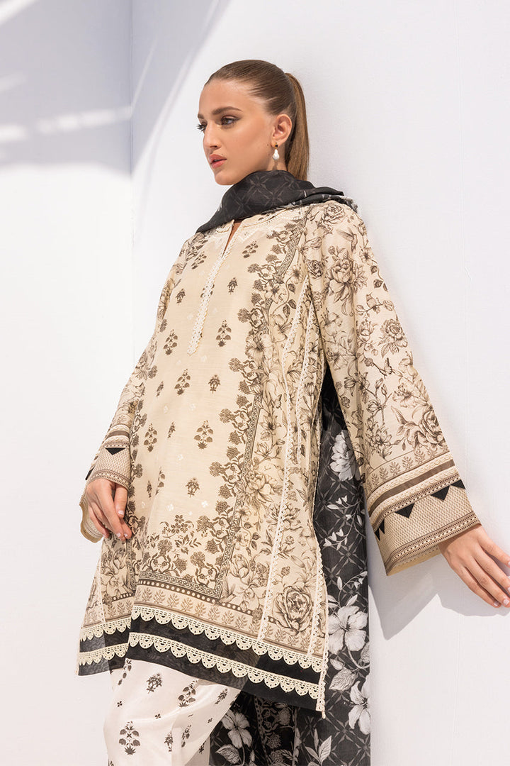 Kurta & Dupatta-Khaddi Silk